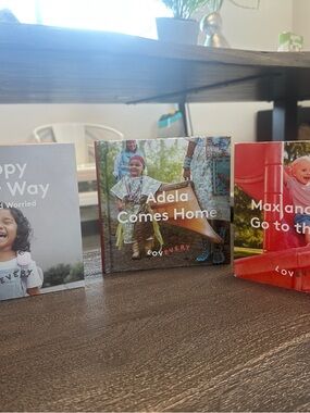 Lovevery Adela Comes Home, Happy Either Way, Max and Nana Board Book Bundle